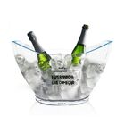 Champanheira Transparente Acrilico Personalizada Para Live