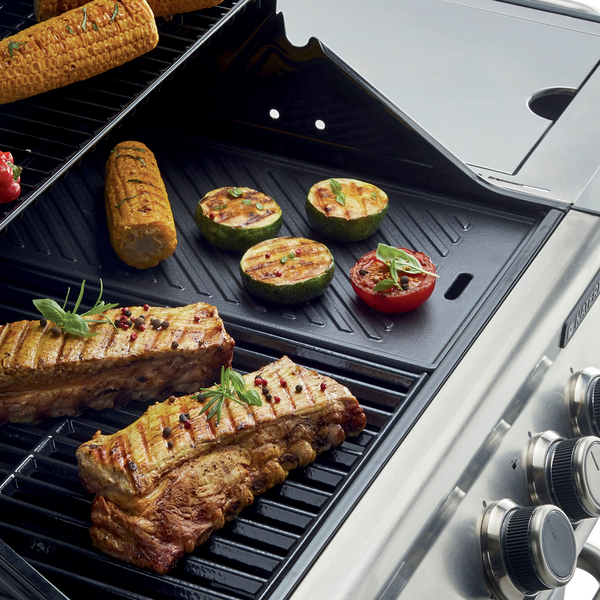 Chapa Grill para Churrasqueira em Aço 41,5x24,5cm Naterial