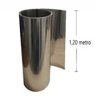 Chapa Aluminio Bobina Para Calhas E Rufos 1,20m X 3mts X 0,4mm