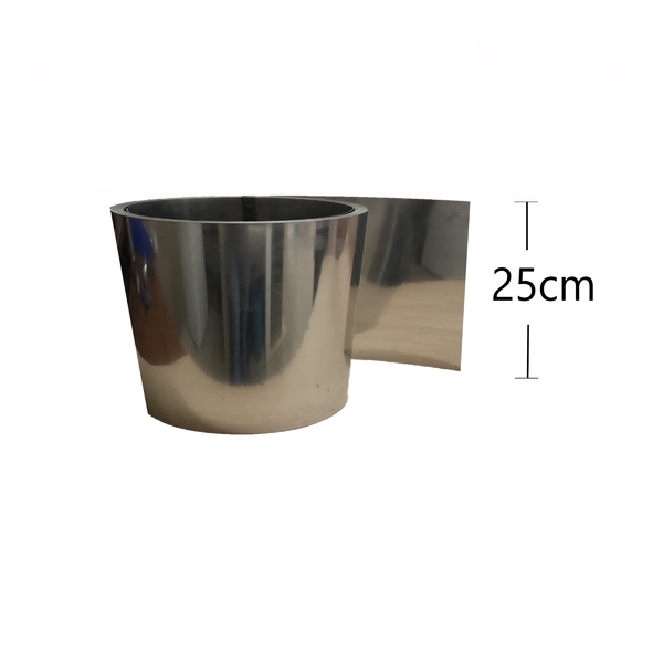 Chapa Aluminio Bobina Para Calhas E Rufos 25cm X 26mts X 0,4mm