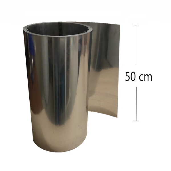 Chapa Aluminio Bobina Para Calhas E Rufos 50cm X 15mts X 0,4mm