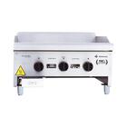 Chapa Americana Profissional 60cm A Gás 8mm Lisa Inox Cg60 E