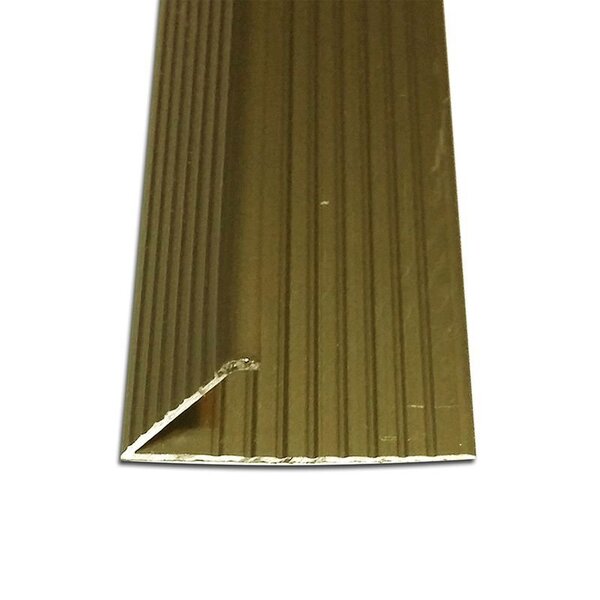 Chapa Americana Sem Garra Em Alumínio Barra 1.00ml - Champanhe