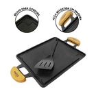 Chapa Bifeteira Antiaderente Fogão Churrasqueira Alumínio