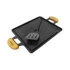 Chapa Bifeteira Antiaderente Fogão Churrasqueira Alumínio