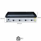 Chapa Bifeteira Elétrica 100cm Venâncio Deguste Luxo 4,76mm D