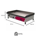 Chapa Bifeteira Elétrica Pr-800e Progás