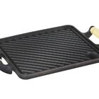 Chapa Bifeteira Grelhada 2 Alças Santana 29x24 Cm