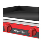 Chapa Bifeteira Metalcubas A Gás 80cm Cbg800pro