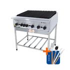 Chapa Charbroiler Americana Profissional Grill 90cm Gás Inox