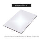 Chapa De Acm Branco Brilho - 1,22m X 2,50m - 3mm
