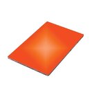 Chapa De Acm - Laranja Brilho - 1,22m X 5m - 3mm