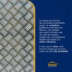 Chapa De Aluminio Xadrez Esp. 2,7mm - 2,50 X 1,00m - Terac