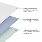 Chapa de Drywall Promapro 240x120m Azul Gypsum