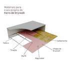 Chapa de Drywall Resistente ao Fogo 1,80x1,20m Rosa Placo