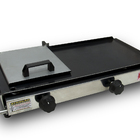 Chapa De Lanche A Gás Sanduicheira 30x60cm Com Prensa Lcg