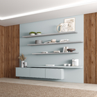 Chapa de Madeira MDF 15mm 275x915 Cinza Urbano Eucatex1 peça
