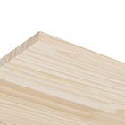 Chapa de Madeira Pinus 17mm Natural 20x80cm Wooden