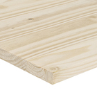 Chapa de Madeira Pinus 17mm Natural 30x30cm Wooden