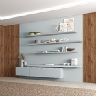 Chapa de Madeira MDF 15mm Cinza Urbano 1,85x2,75m Eucatex