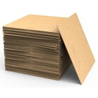 Chapa De Mdf Cru 3mm Placas 20x20 Artesanato 60 Unid.