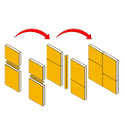 Chapa de OSBI 1,5x1,2mx9cm Bulltarde