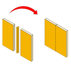 Chapa de OSBI 3x1,2mx9cm Bulltarde