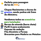 Chapa De Policarbonato Alveolar 1,05x6 4mm Cristal