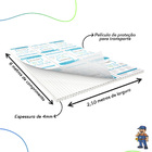 Chapa De Policarbonato Alveolar 2,10x6 4mm Branco