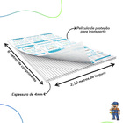 Chapa De Policarbonato Alveolar 2,10x6 4mm Cristal