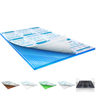 Chapa De Policarbonato Alveolar 2,10x6 6mm Azul