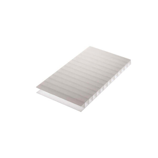 Chapa De Policarbonato Alveolar Branco 6mm - 2,10m X 2,00m -