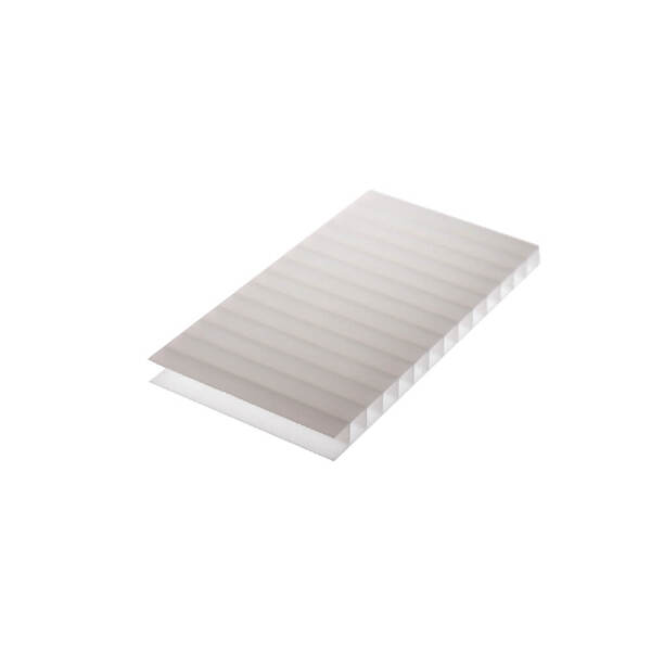 Chapa De Policarbonato Alveolar Branco 6mm - 2,10m X 6,00m -