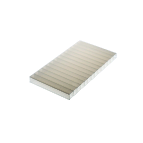 Chapa De Policarbonato Alveolar Branco Refletivo 10mm - 2,10m