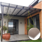 Chapa De Policarbonato Alveolar Bronze 10mm - 2,10m X 6,00m -