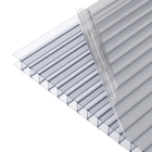 Chapa De Policarbonato Alveolar Cristal 4mm - 2,10m X 2,00m -