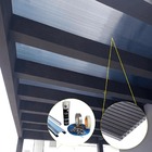 Chapa De Policarbonato Alveolar Fume 4mm - 2,10m X 6,00m - Po