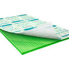 Chapa De Policarbonato Alveolar Verde 2,10x3,00 6mm