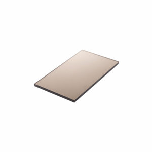 Chapa De Policarbonato Compacto Bronze 3mm - 2,00m X 6,00m - Importado