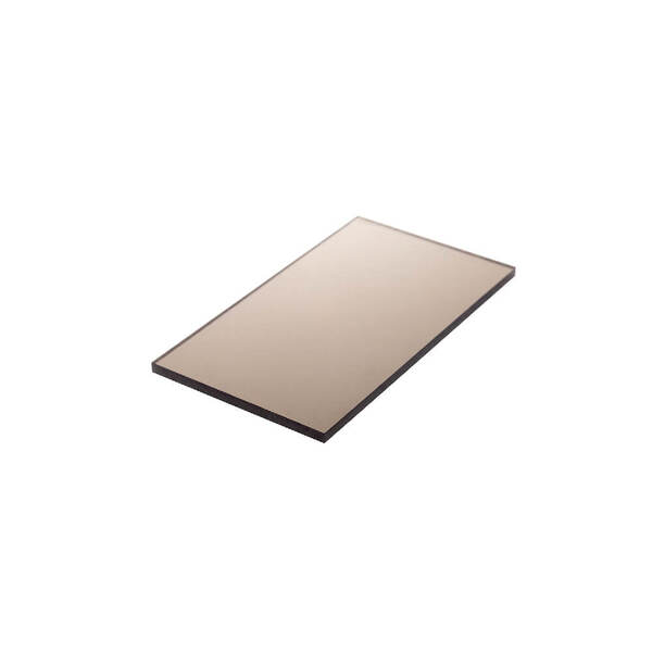 Chapa De Policarbonato Compacto Bronze 4mm - 2,05m X 6,00m -