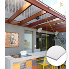 Chapa De Policarbonato Compacto Cristal 12mm - 2,00m X 3,00m