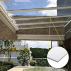 Chapa De Policarbonato Compacto Cristal 6mm - 2,00m X 3,00m -