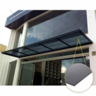 Chapa De Policarbonato Compacto Fume 4mm - 2,00m X 6,00m - Im