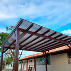 Chapa De Policarbonatoalveolar Bronze 6mm - 1,05m X 6,00m - G