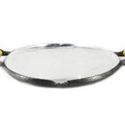 Chapa Disco Arado Alumínio Fundido Craqueada Alça Madeira Pre