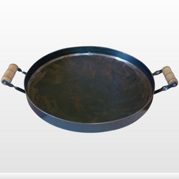 Chapa Disco Bifeira 18'' Borda 06 Cm Metal Fogoes