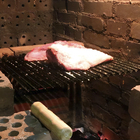 Chapa Espeto Grelha Churrasco Esmaltada 450 X 400 Mm Cozinha