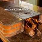 Chapa Fogão A Lenha Libaneza Comum 3 Furos