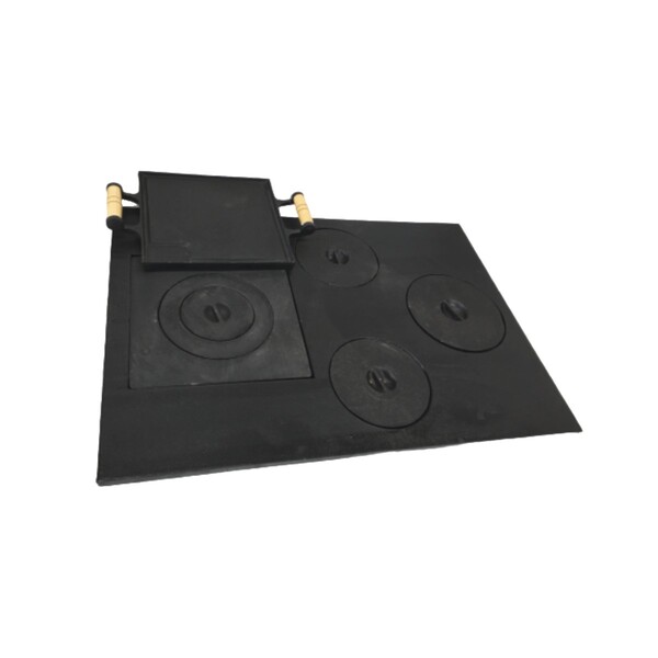 Chapa Fogão A Lenha Multiuso 4 Furos E Bifeteira 69x49cm | Leroy Merlin