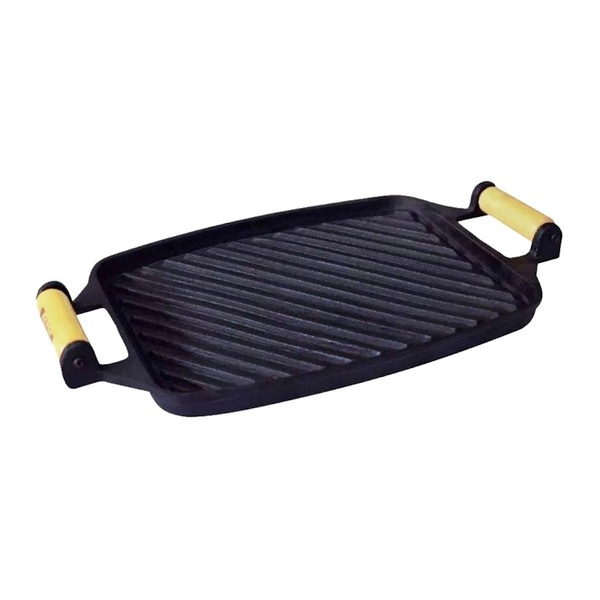 Chapa Frisada De Ferro Fundido - Medidas 24x30 5cm